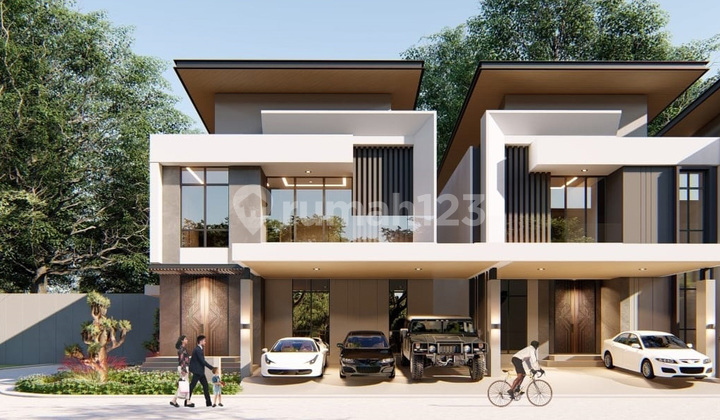 Jual Rumah Mewah 2 Lantai Hook Type 265 SHM Jual Rumah Mewah 2 Lantai Hook Type 265 SHM