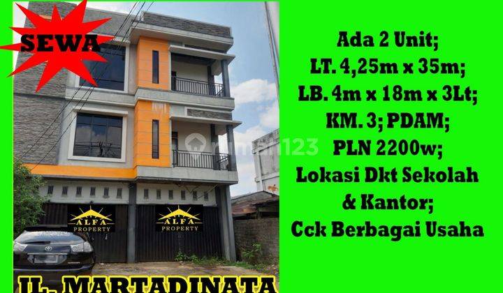 Alfa Property Ruko Martadinata Kota Pontianak 1