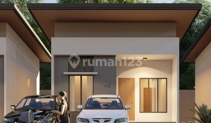 Dijual Rumah Baru Carport Luas Jalan Lebar