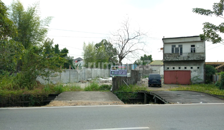 Strategic Land for Sale, Main Road Location in Purnama Pontianak