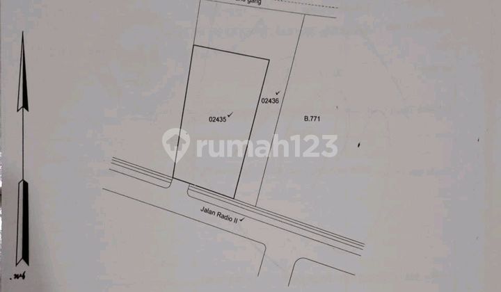 For Sale Land & House in Kebayoran Baru South Jakarta