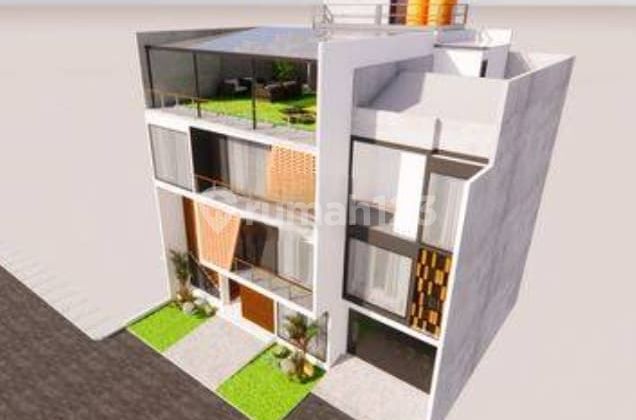 Half-Finished House Building in Griyaloka Bsd 2