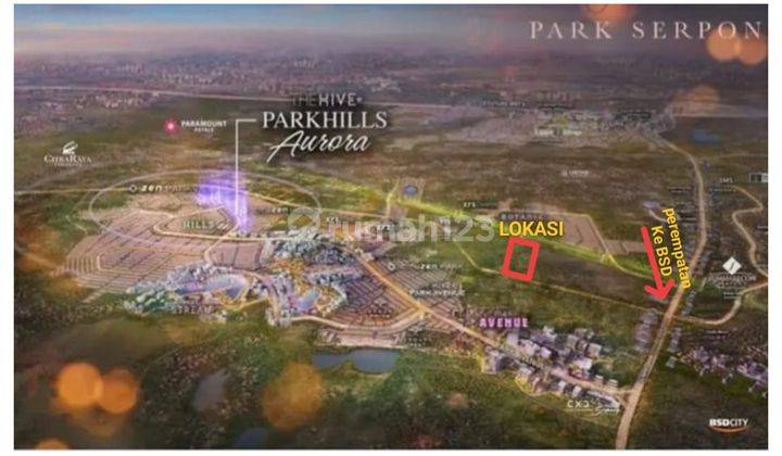 For Sale Tanah Murah Di Diklat Pemda Tangerang 1