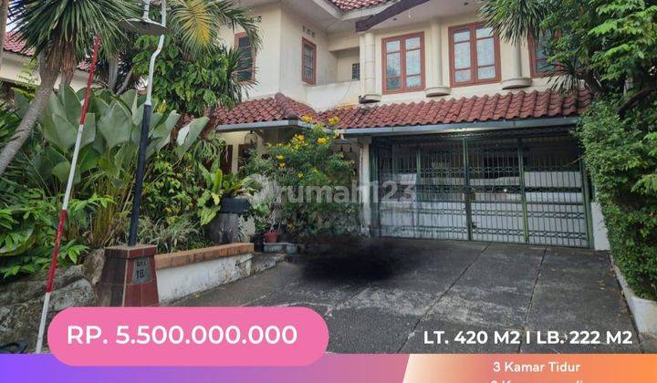For Sale Rumah River Park Bintaro Sektor 8 Tangsel 2