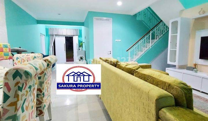 Rumah Cantik 2 Lantai Besar Nyaman Lt 220 Lb 350 Legenda Wisata 1