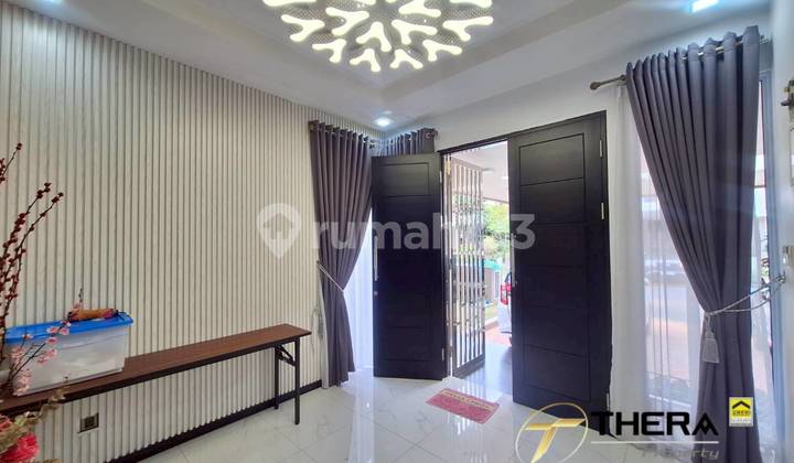 Fully Furnished Hook House with Free Gazebo, Royal Grande, Beautiful and Serene Environment, Close to Schools, Mall, Market, and Batam Center Harbor.