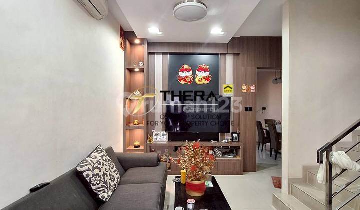 Rumah 2 Lantai Siap Huni Monde Residence Dekat Ocarina dan Sekolah Mondial Batam Center