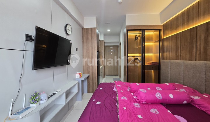 Furnished Studio Apartment on the 6th Floor, Close to UIB Campus, Grand Batam Mall, and Awal Bross Baloi Hospital.