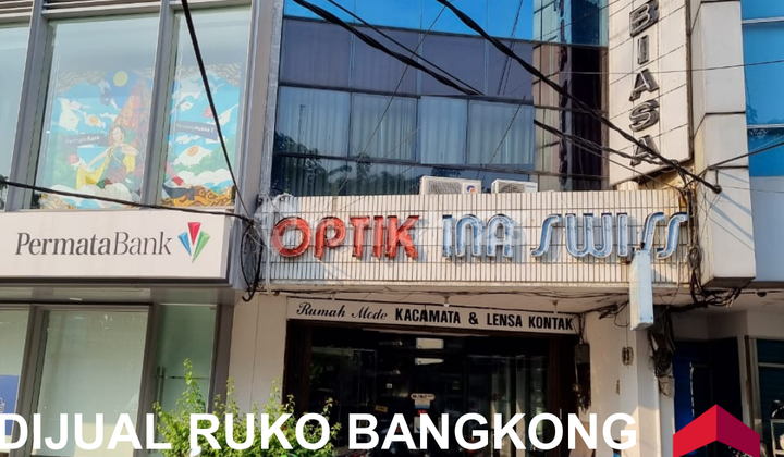 Parkir Luas untuk Toko, Dijual Ruko di Bangkong 1