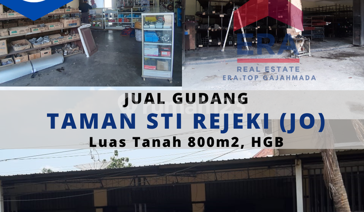 Gudang Taman Sri Rejeki Lokasi Strategis Siap Pakai 1