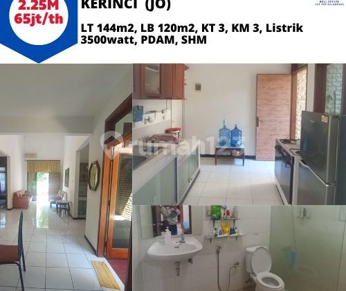 Jual/Sewa Murah Rumah Bukit Kerinci  1