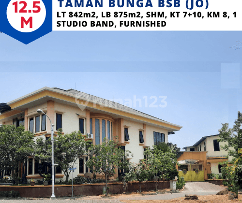 Jual Rumah Taman Bunga Bsb 1