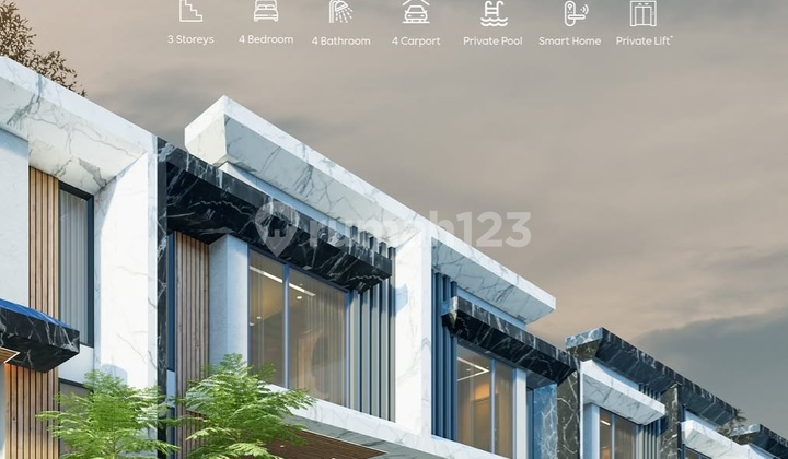 V Residence Rumah Mewah Dekat Bandara Ngurah Rai Kuta Bali