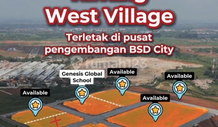 Premium Plot BSD Strategic Location for Business