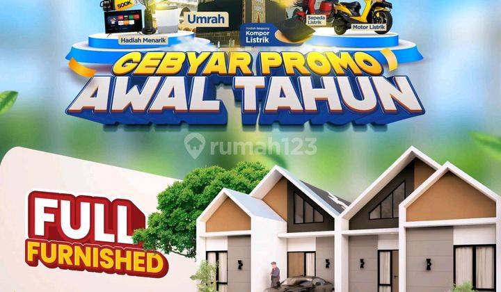 Rumah Furnished Grand Duta Pakis Cicilan 2 Jtan 1