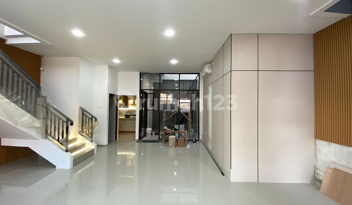 Murah Rumah Citra 1 Brand New Dalam Tahap Finishing Dan Interior Sertifikat Shm Lt 120 (8x15) Lb 218 2 Lantai Hadap Selatan Km Tidur 3+1 Km Mandi 4+1 Listrik 4400 Ipl Rp 180.000/bln Lantai Granite Tile 60x60 High Ceiling 3,2 Meter Sudah Include: Free Kitc 2