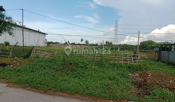 Tanah Pakuhaji kawasan Industri Yungsen sungai Turi konterner 40 Masuk SHM 1