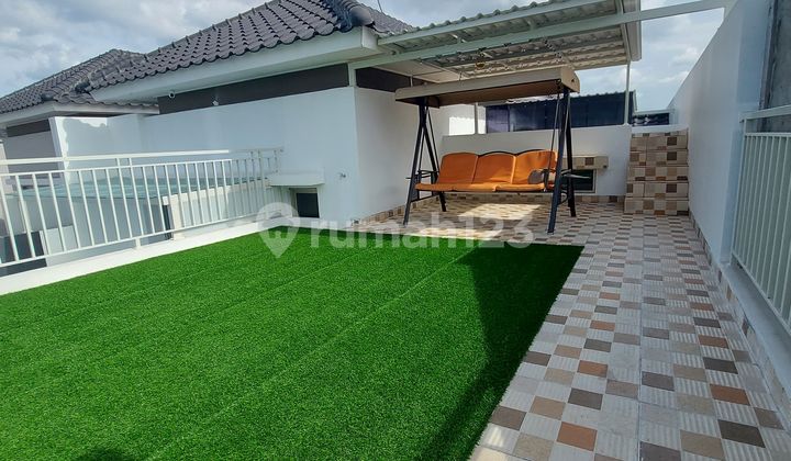 Jual/sewagolf Island Lt 10 X 25mlb 600sdh Renovasi Naik Lantai Jd 3 1/2 Lti Kolam Renangkaroke Room Rooftop 3 Kt 4 Km Listrik 11.000wfull Furnishhadap Selatanbangunan Baru Sdh Ajbbisa Kpr Harga Jual 13 M Nepisharga Sewa 550jt/th 2
