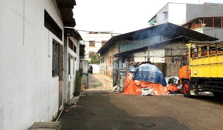 Disewakan Gudang Di Jelambarlb Gudang + Mess ± 315m2luas Parkir ± 338m2luas Tanah ± 653m2harga Sewa Murah 650 Juta/ Thn 1