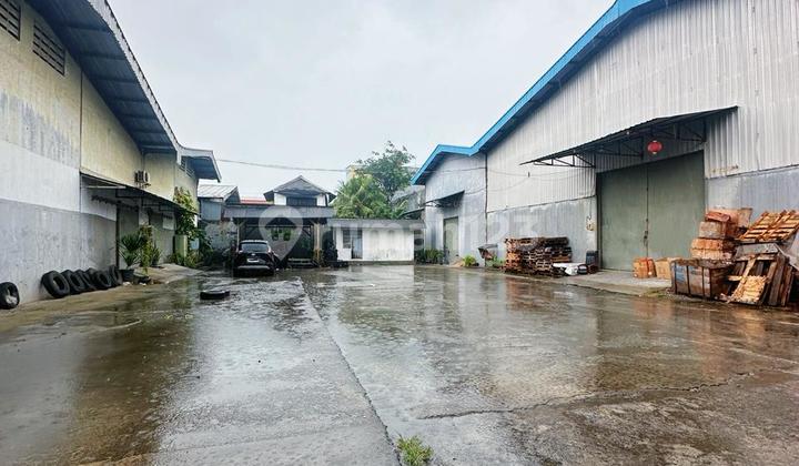 Disewakan Gudang Kapuk Kamal Muara Siap Pakailuas Tanah 1000Mluas Bangunan 360Mparkir Luasakses Containerlokasi Strategisharga 385.000.000/Tahun