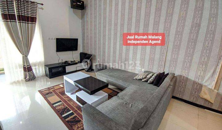 Rumah Di Junrejo Batu 2 Lantai Shm Bagus Sekali Furnished 2