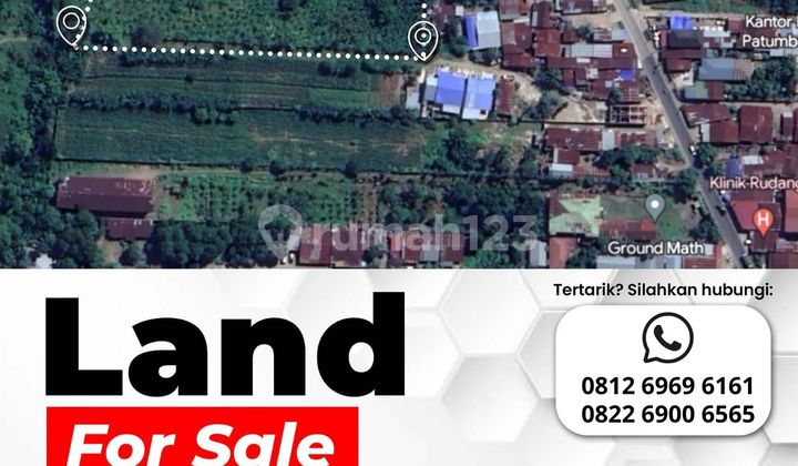 Dijual Tanah Jl. Pertahanan Patumbak, Medan Bag. Depan Dijual Tanah Jl. Pertahanan Patumbak, Medan Bag. Depan