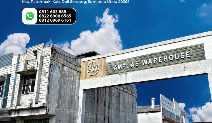Ruko Komplek Amplas Warehouse, Jl. Pertahanan Patumbak 1