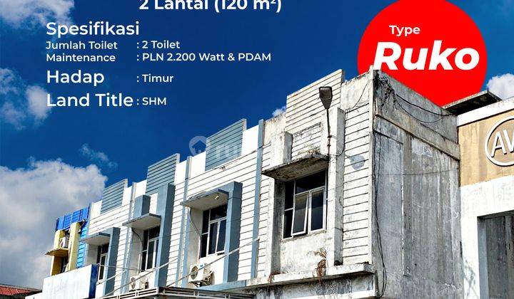 Ruko Komplek Amplas Warehouse, Jl. Pertahanan Patumbak 2