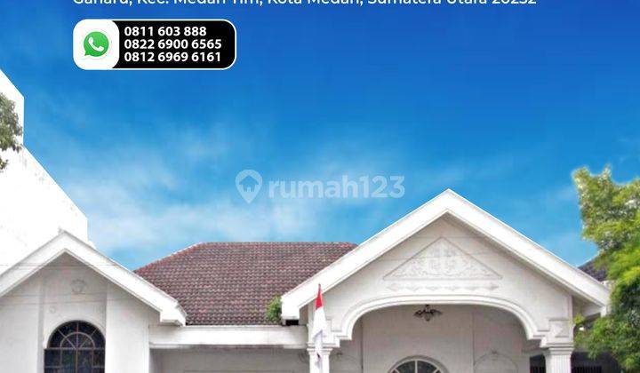 Villa / Rumah Jl. TImor No. 29, Medan Timur, Medan 20231