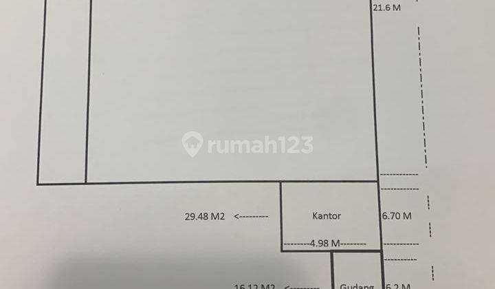 Ruang Usaha Lokasi Strategis Bekas Restoran Jl Sumatera,bandung 2