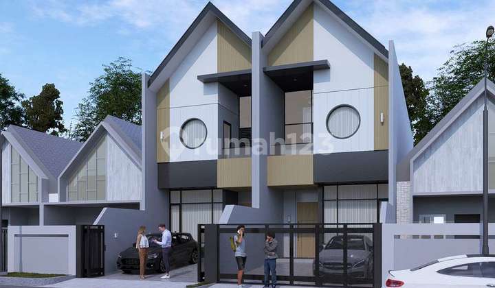 Last Unit!! Rumah Baru Scandinavian Japanese Style, Lokasi Strategis di Mekarwangi, Moch Toha Bandung Kota