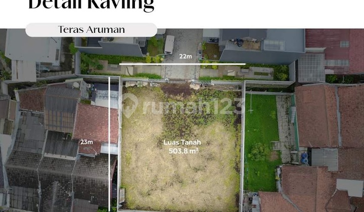 Kavling Dalam Cluster Cimahi, One Gate System, 5 Menit Dari Setraduta