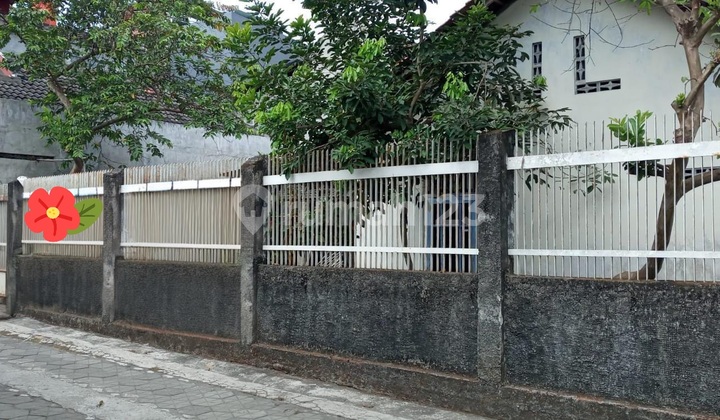 House in Mantrijeron, Yogyakarta City, close to PASTY (Animal & Ornamental Plant Market). High 2.5-meter iron fence. 1