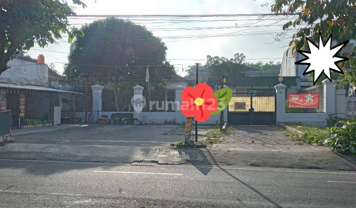 Rumah di tengah kota Yogyakarta, dkt Balaikota.SHM (Lt : 2270 m2, Ld : 25 m).Harga Rp 10,5 jt/m2 2