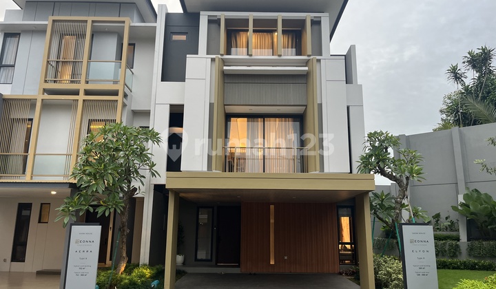 Rumah 3 Lantai di Pusat Bsd, Selangkah Dari Mal, bisa Tanpa Dp