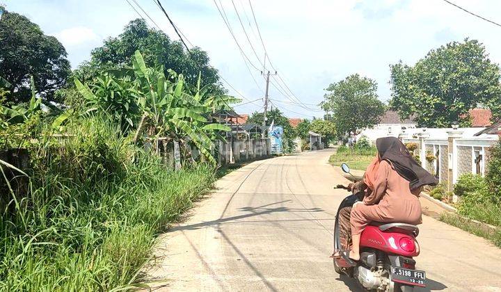 Jual B.U !!Tanah murah nempel jalan angkot strategis di ciseeng 1