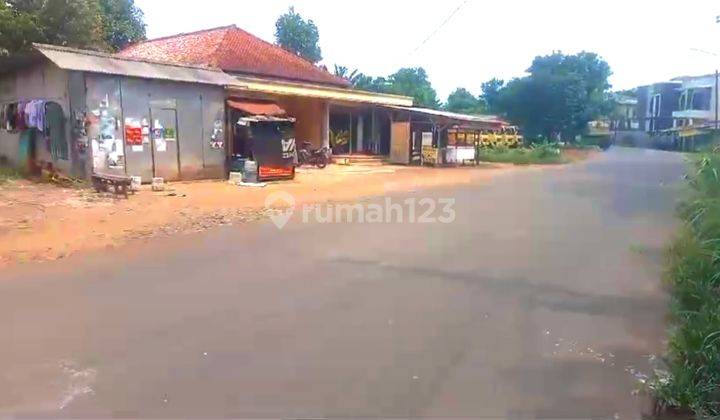 Tanah 253 m² Pinggir Jalan Raya Cocok Rumah Usaha Di Rumpin  2