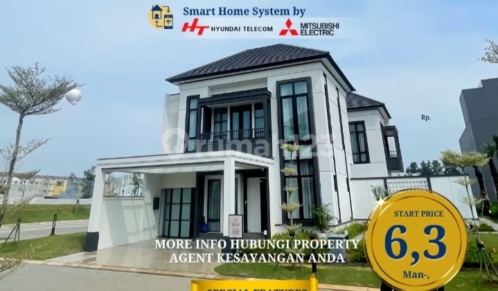 Rumah New Modern Tropis Matera Residences Gading Serpong
