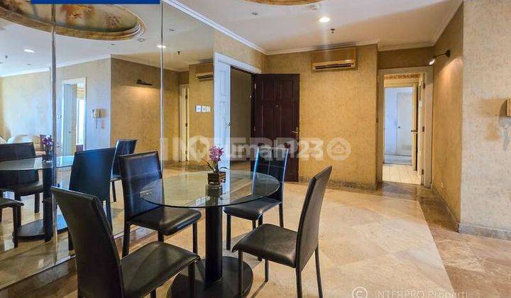 ruang keluarga apartemen 2br dijual kedoya elok