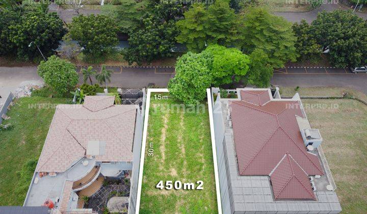 Kavling Taman Permata Buana Dalam Cluster Tenang Dan Asri 15x30m 2