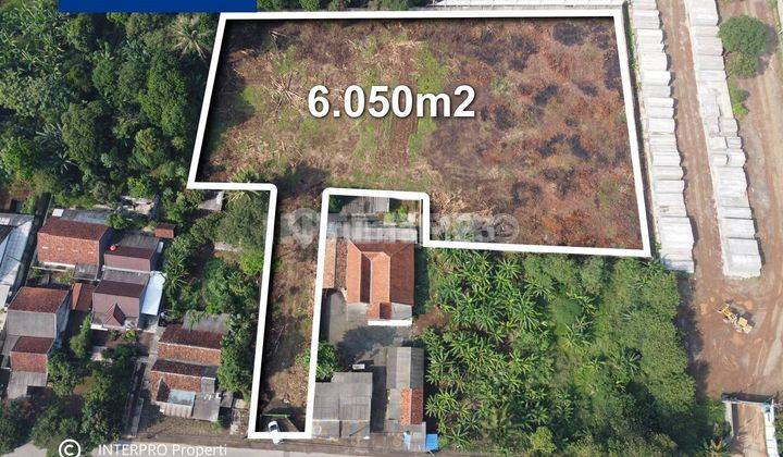 Tanah Dijual Jalan Raya Legok, Cisauk Serang Banten Luas 6050m2 1