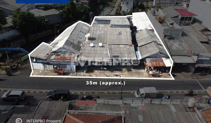 Tanah Komersial di Jalan Raya Palmerah Kebayoran Lama Lt 1.313m2 2