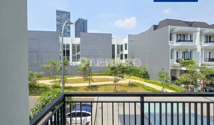 Rumah Baru Alam Sutera Depan Taman 3 Lantai Cluster Sutera Winona 2