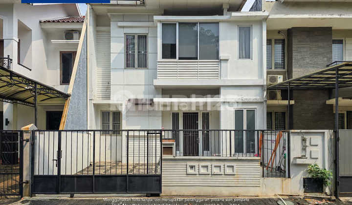 Rumah 2 Lantai Dijual Puri Media Kembangan Hadap Taman - LT 120m2