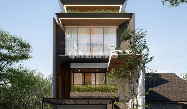 Rumah Baru 4 Lantai Minimalis Modern Taman Permata Buana Lt 144m2 1