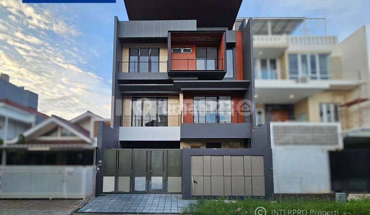 Rumah Baru Dijual Puri Indah Luas 190m2 - 4 Lantai Minimalis 1