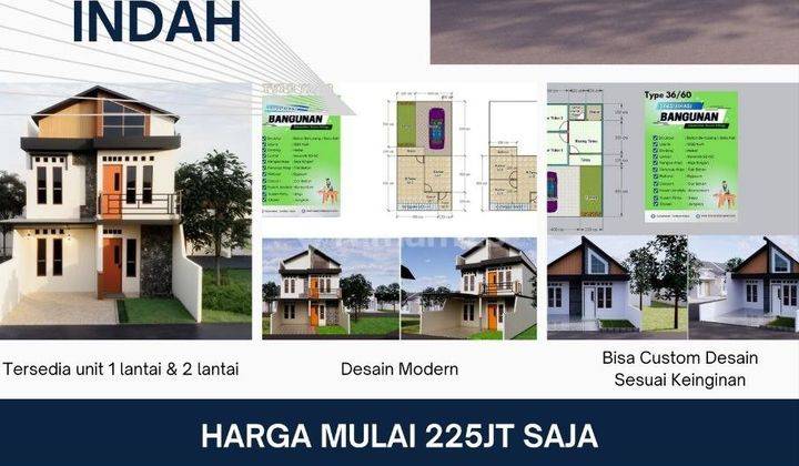 Rumah Cluster One Gate, SHM di Sukamekar.dekat Harapan Indah, Bekasi Dekat Pintu Tol, Dekat Rumah Sakit, Pasar Dan Sekolah, Dikelilingi Banyak Perumahan, 1