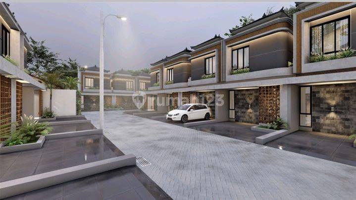 Cluster Asri Eco Living Depok. Desain Bali Industrialis. Lokasi Dekat, Cuma 5 Menit Ke Pintu Tol Cimanggis, Sekolah, Stasiun Lrt Podomoro Golf View  , Rsud Asa, Minimarket, 2