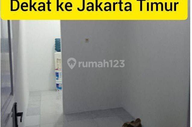 Rumah Baru Bagus Siap Huni,
lokasi Strategis, Perbatasan Jakarta Timur.
2kt Dan 1km. Area Bekasi Barat  2