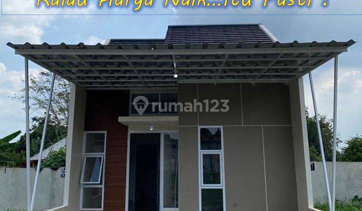 Rumah baru 1 lantai cluster pinggir jalan raya utama Parung Citayam, akses angkot, dekat ke SDN, masjid. Ke stasiun Citayam Depok cuma 5km 